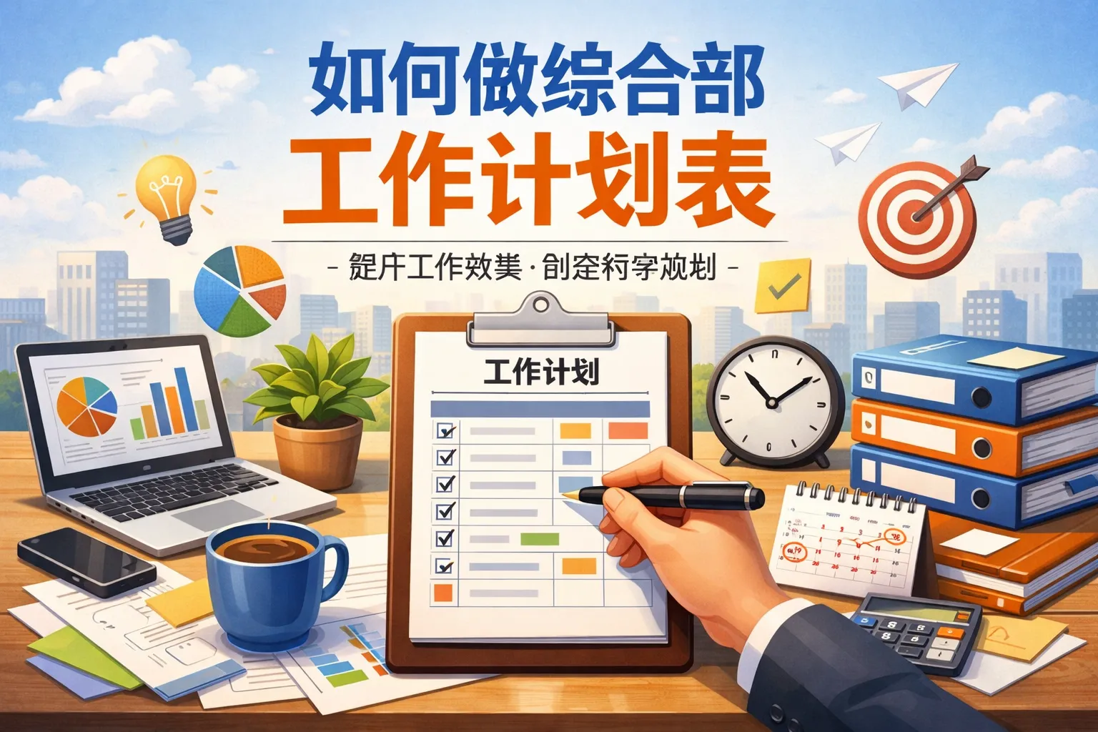 如何做综合部工作计划表