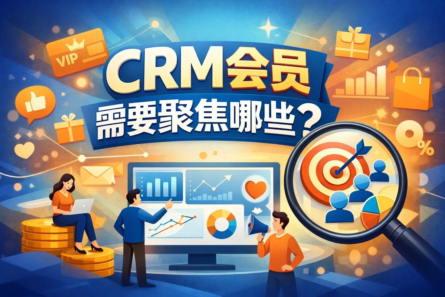 crm会员需要聚焦哪些