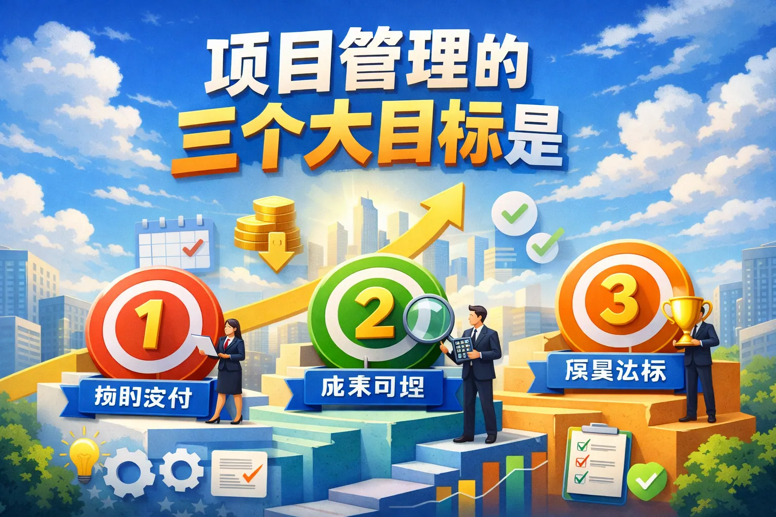 项目管理的三个大目标是