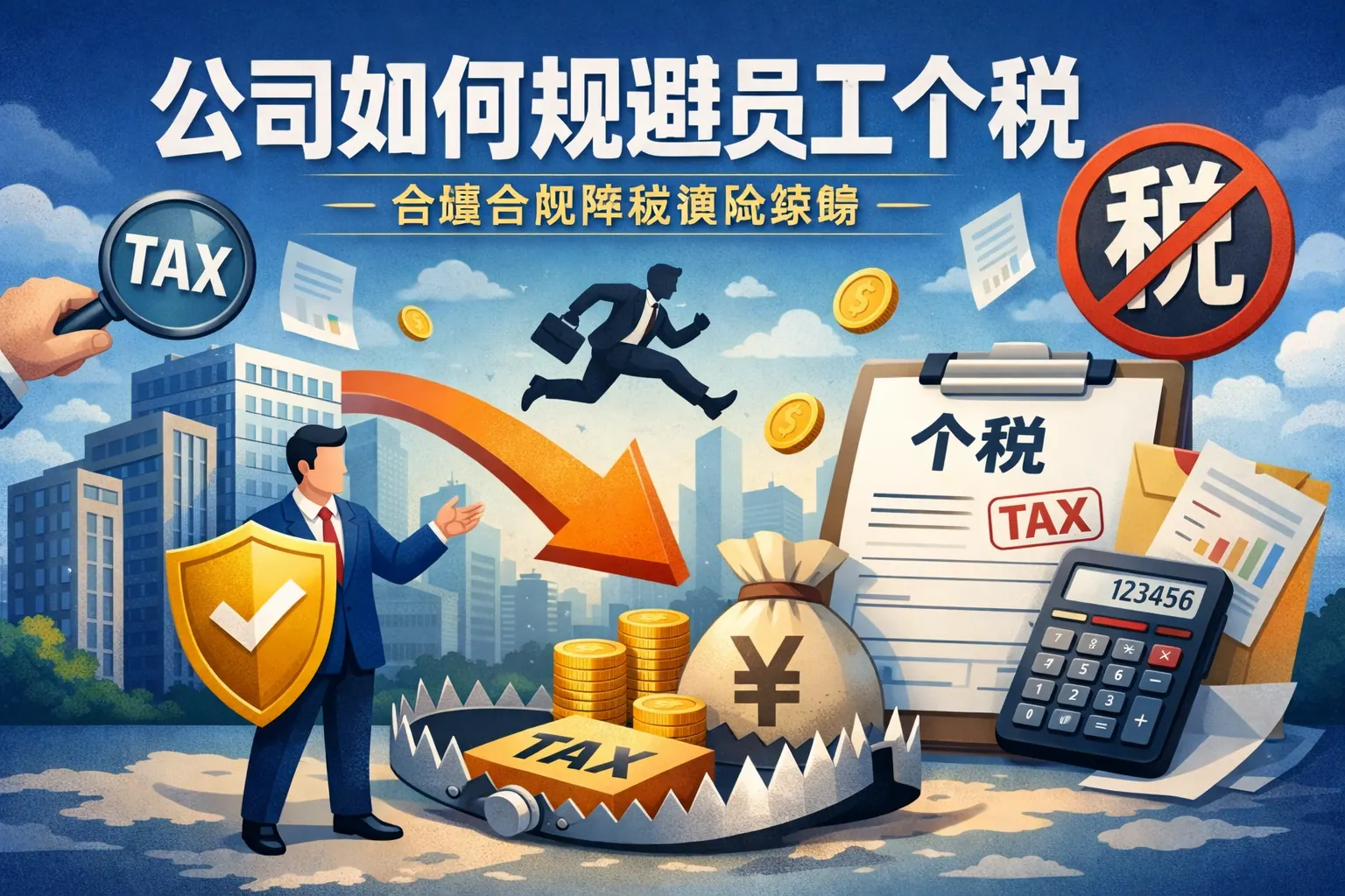 公司如何规避员工个税