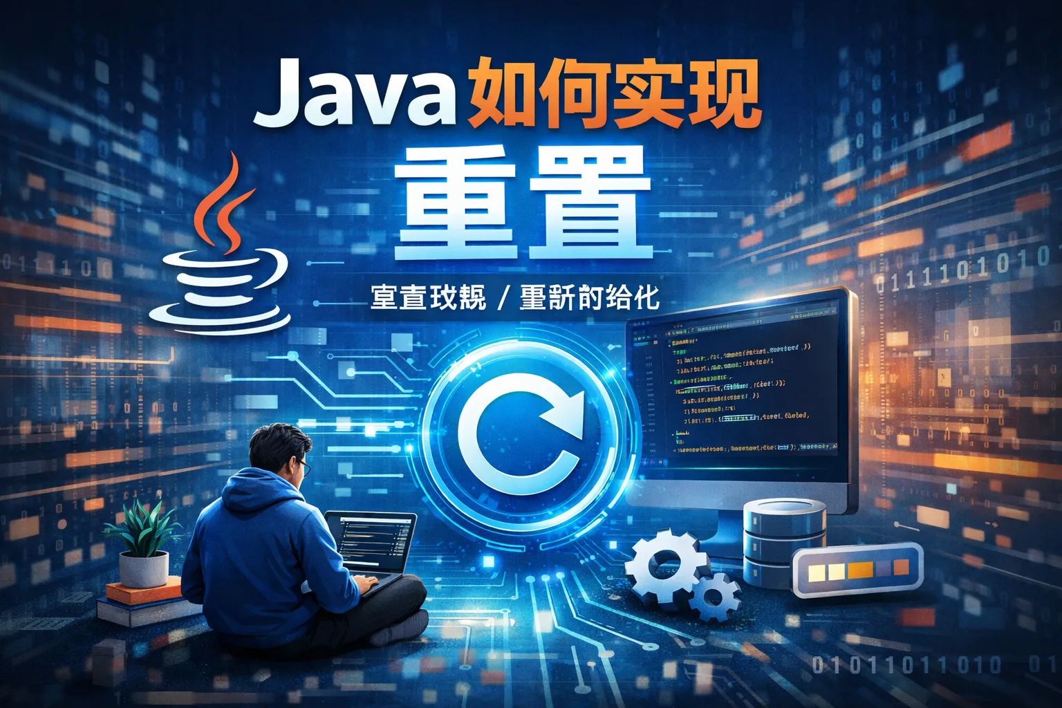 java如何实现 重置