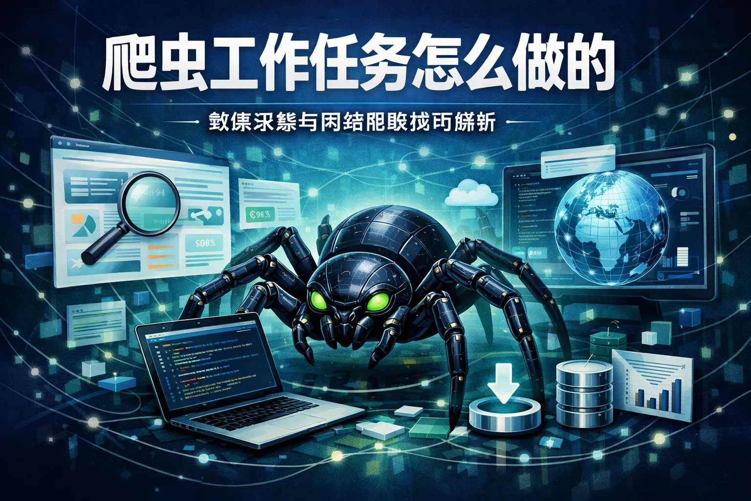 爬虫工作任务怎么做的