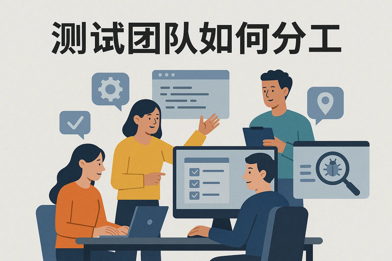 测试团队如何分工