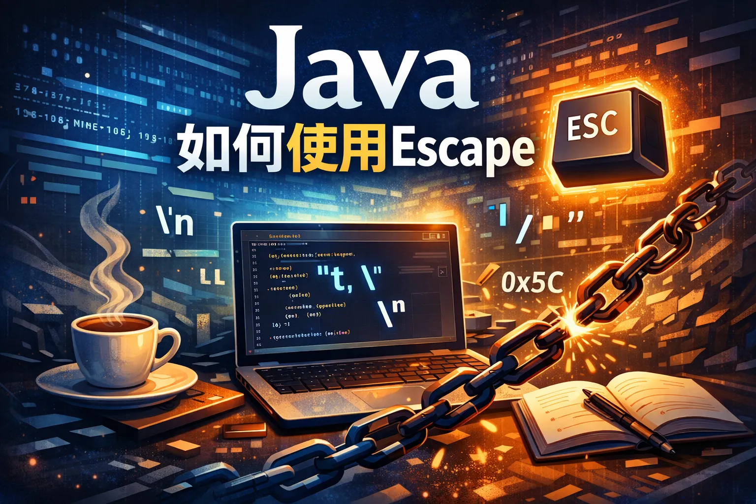 java如何使用escape