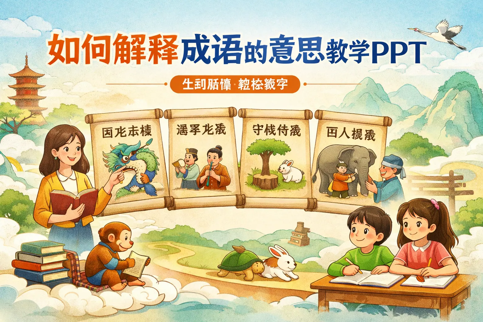 如何解释成语的意思教学PPT