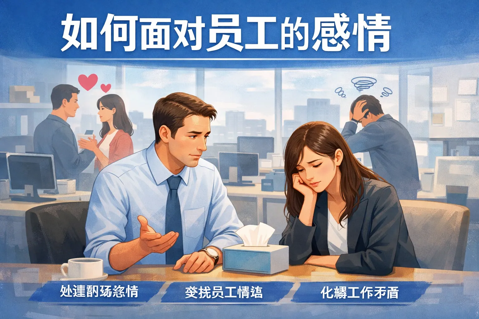 如何面对员工的感情