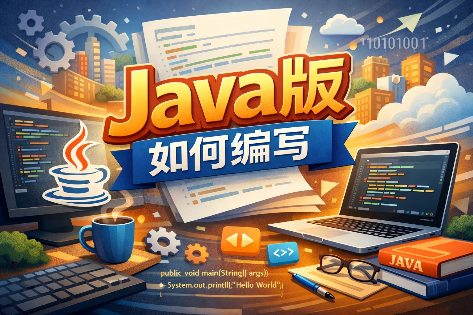 java版如何编写