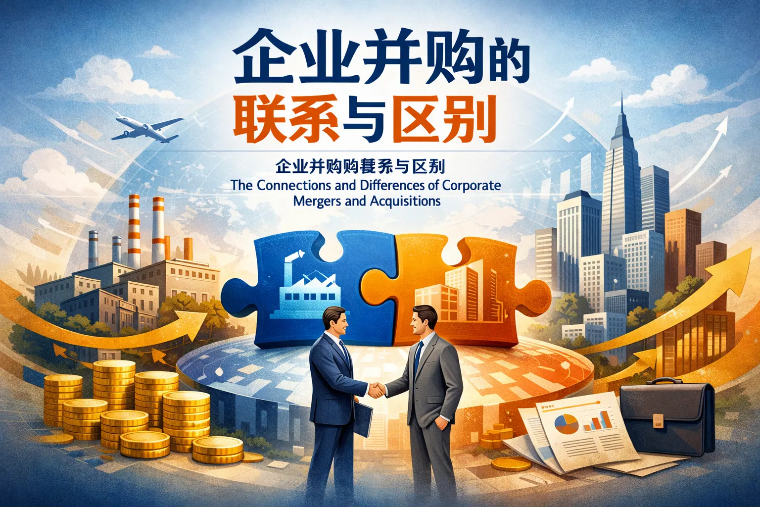 企业并购的联系与区别