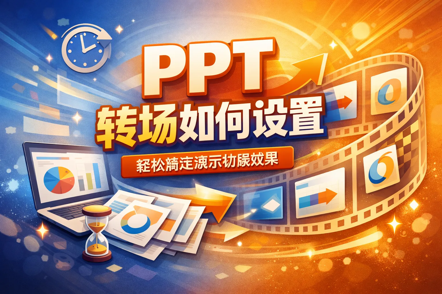ppt转场如何设置