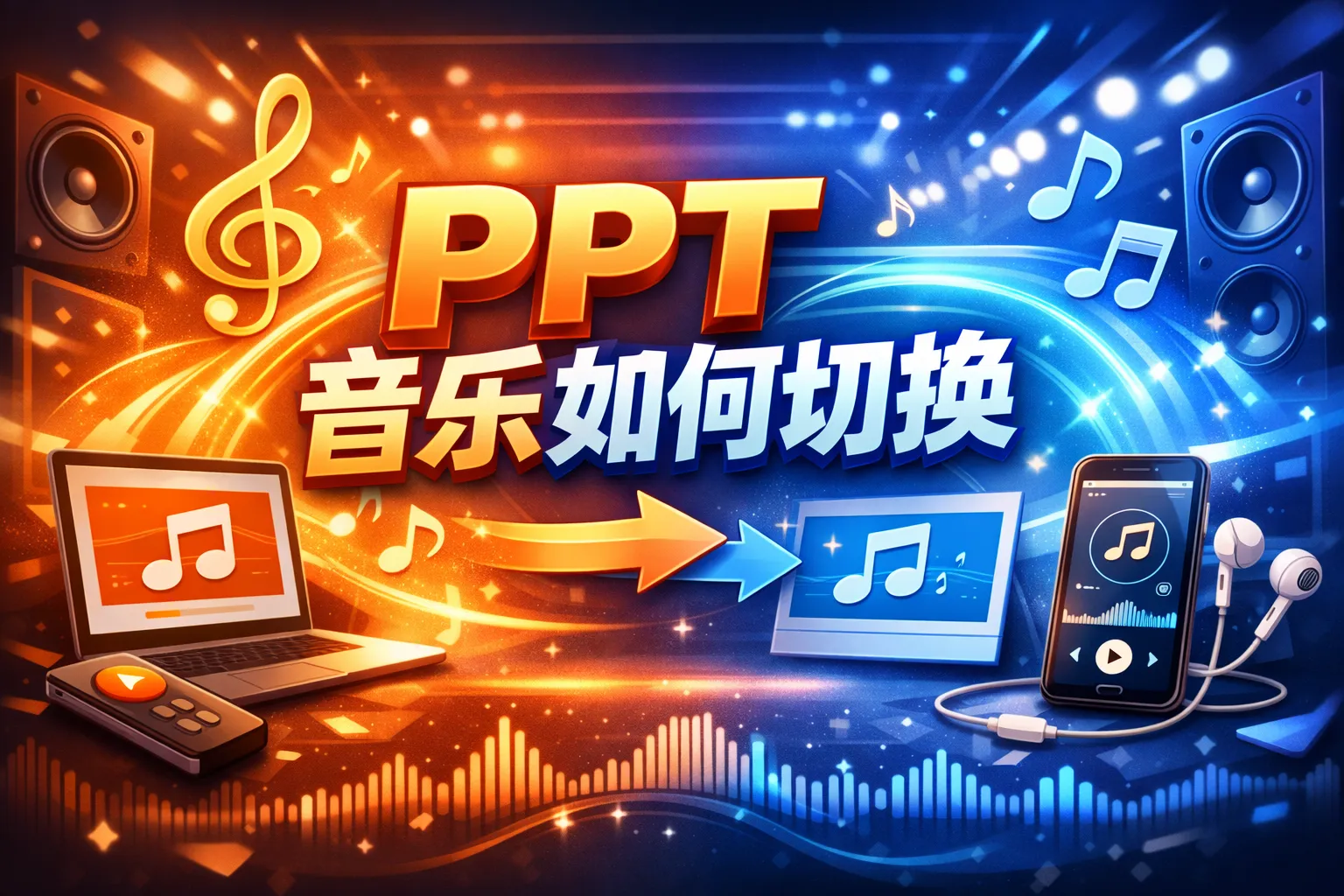 ppt音乐如何切换