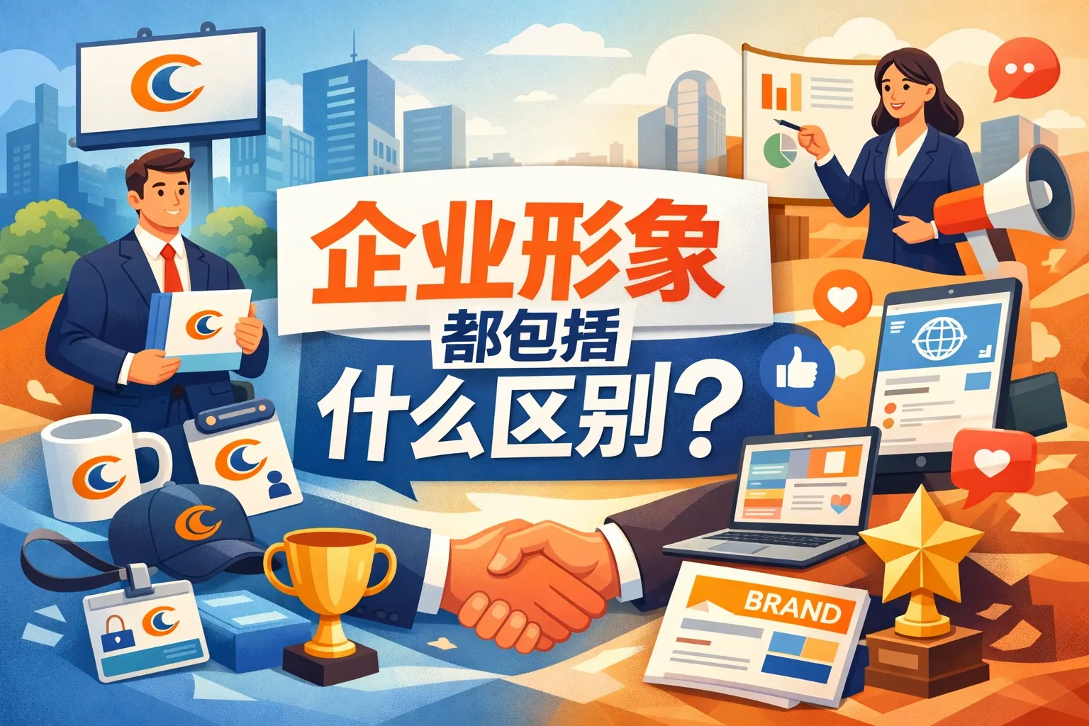 企业形象都包括什么区别