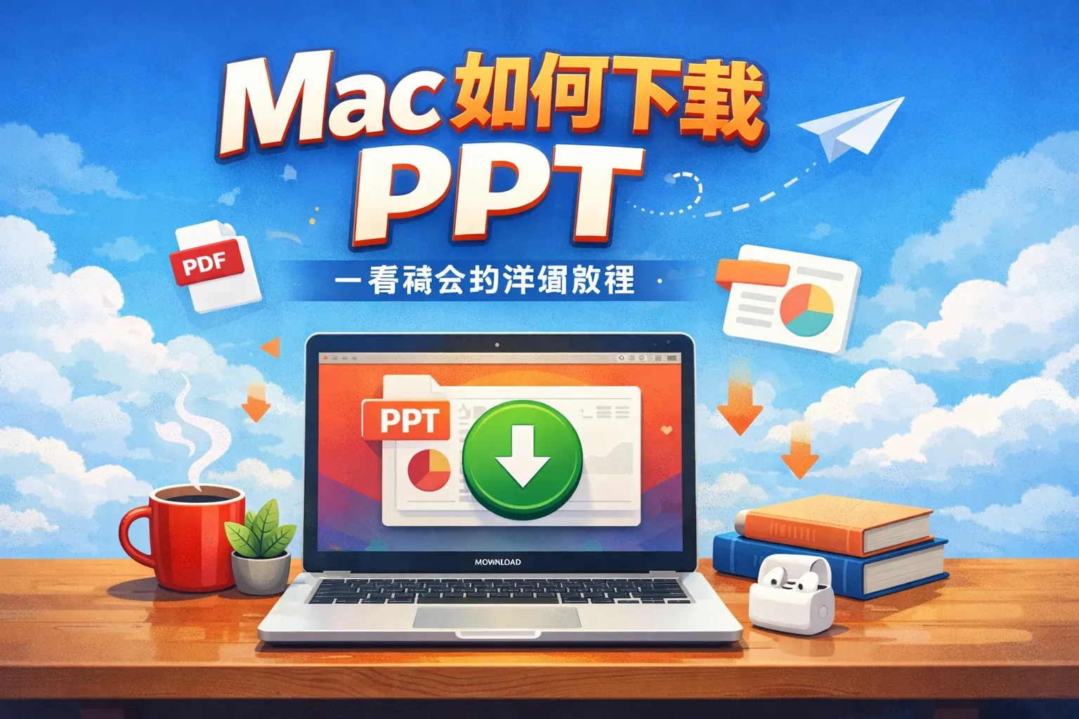 mac如何下载ppt