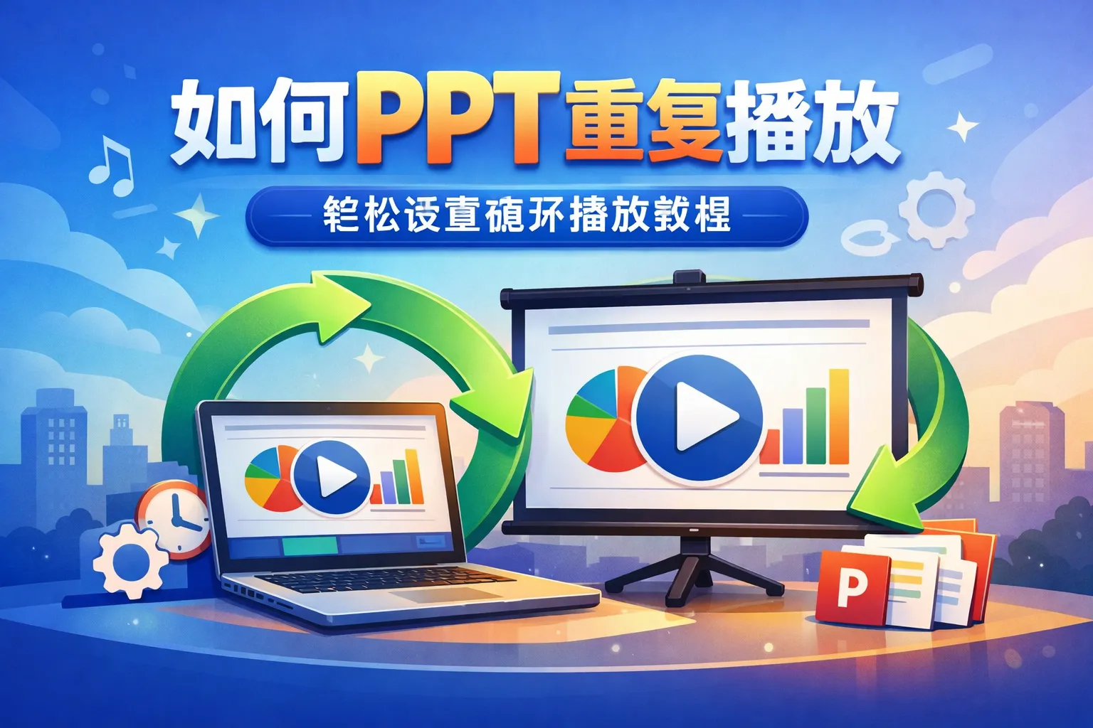 如何ppt重复播放