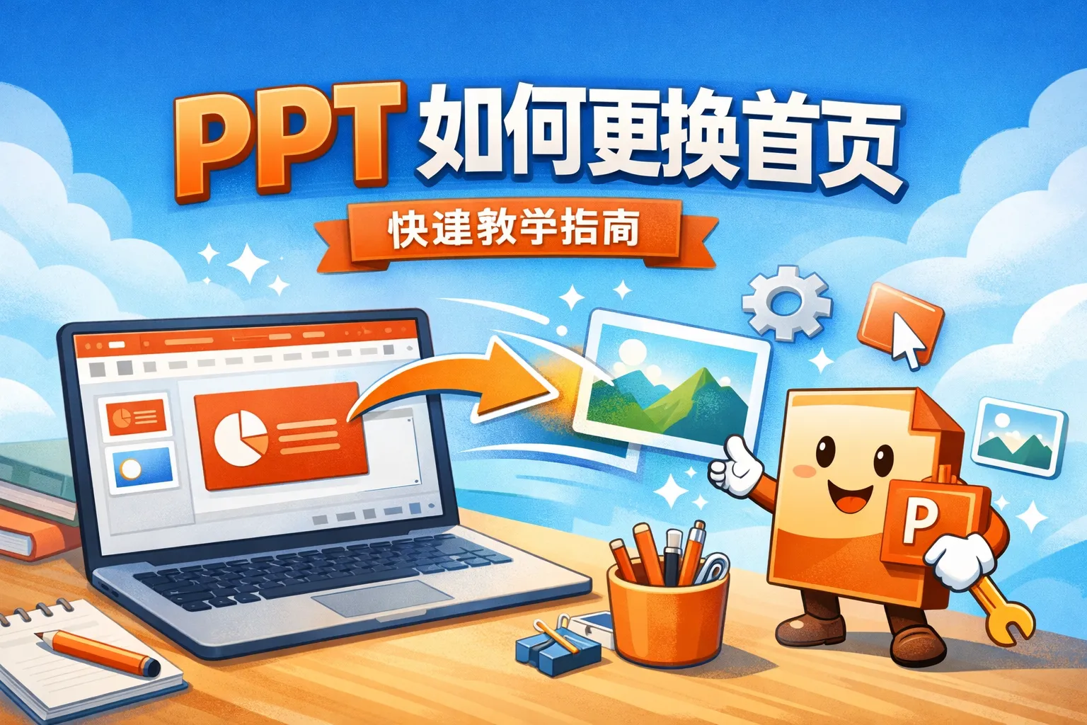 ppt如何更换首页