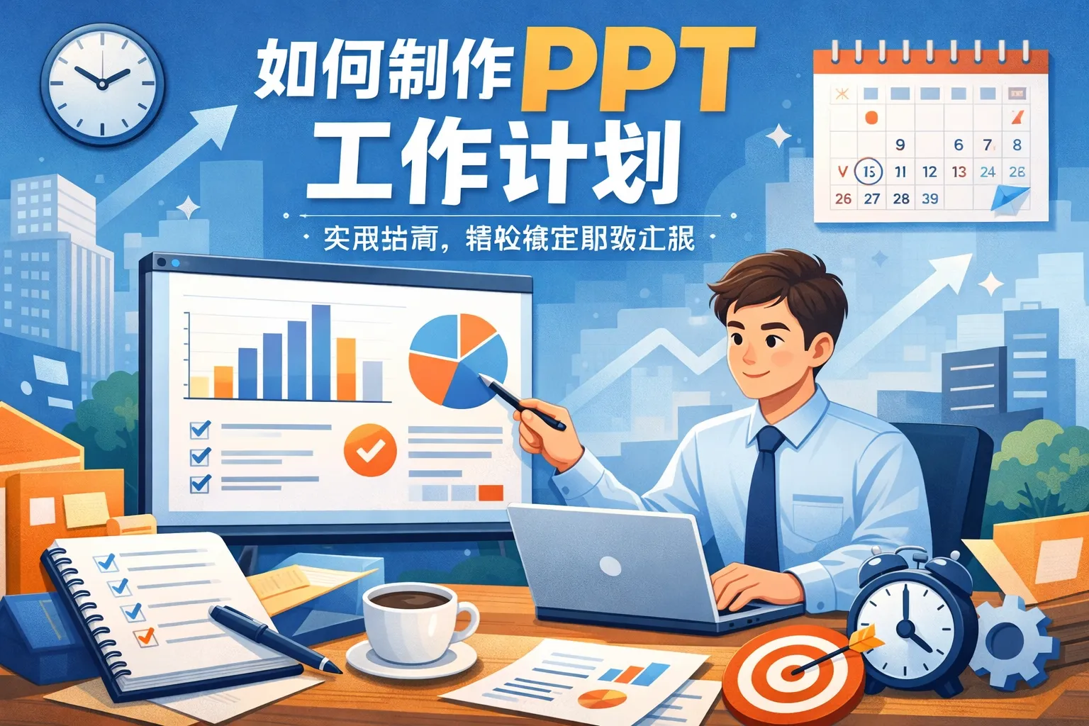 如何制作ppt工作计划