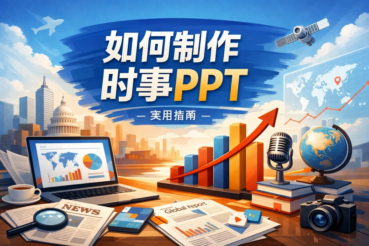 如何制作时事ppt