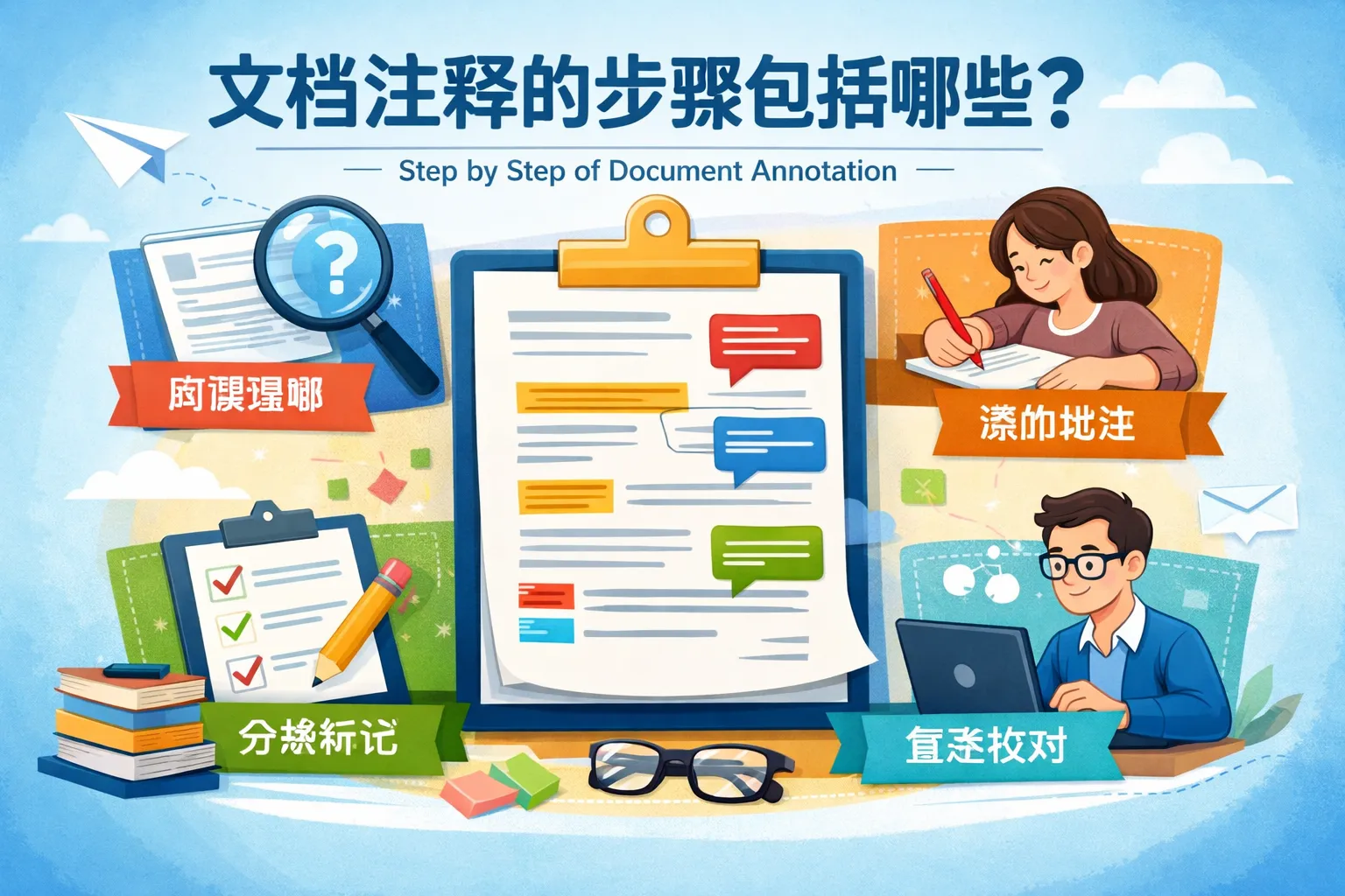 文档注释的步骤包括哪些