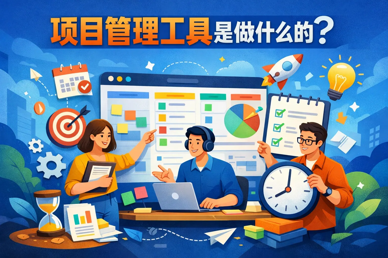 项目管理工具是做什么的