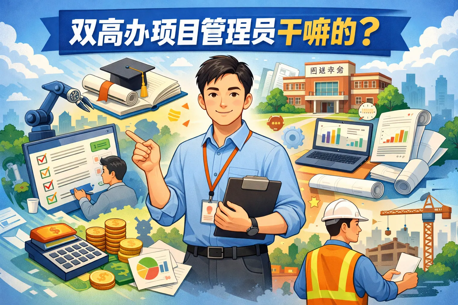 双高办项目管理员是干嘛的