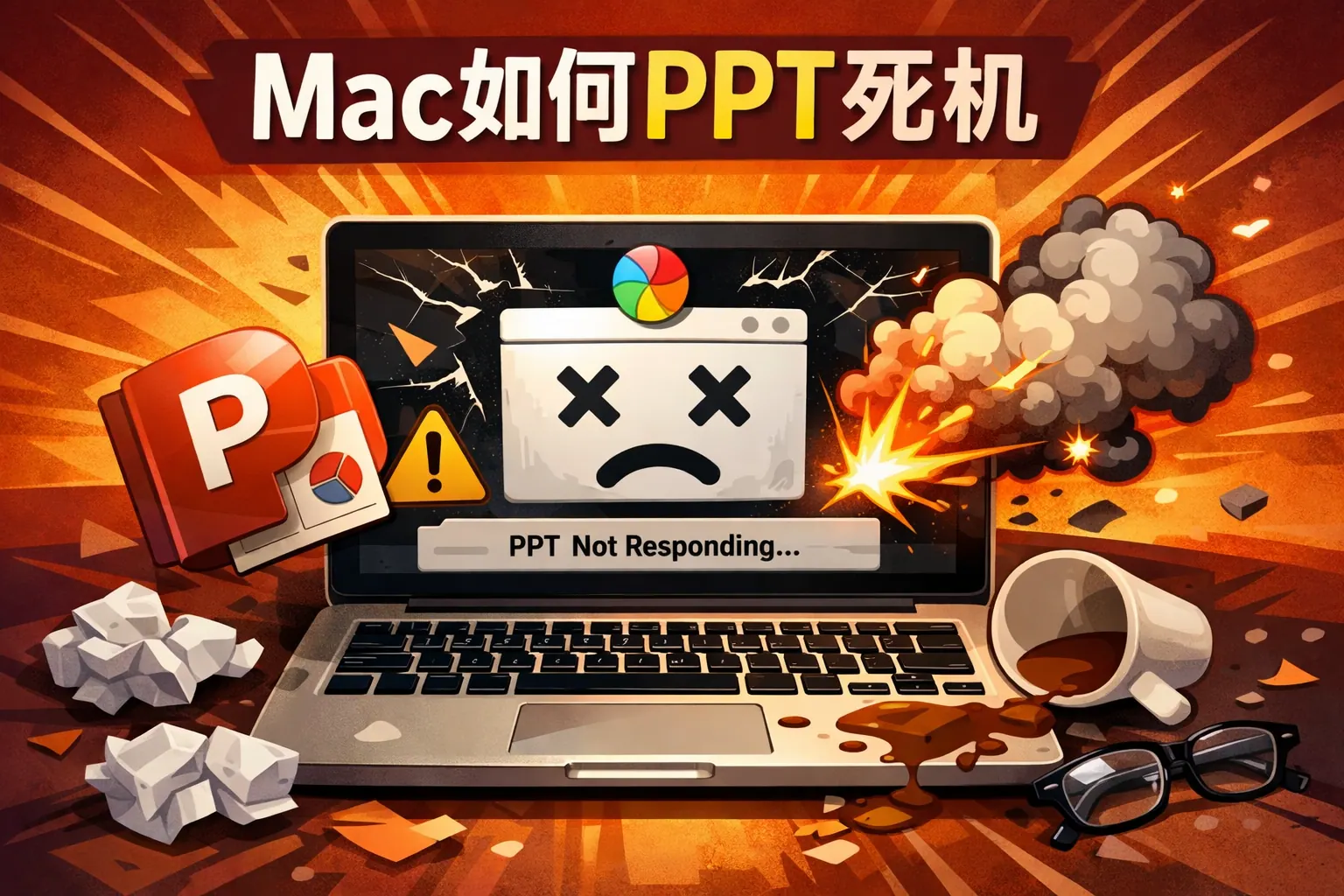mac如何ppt死机