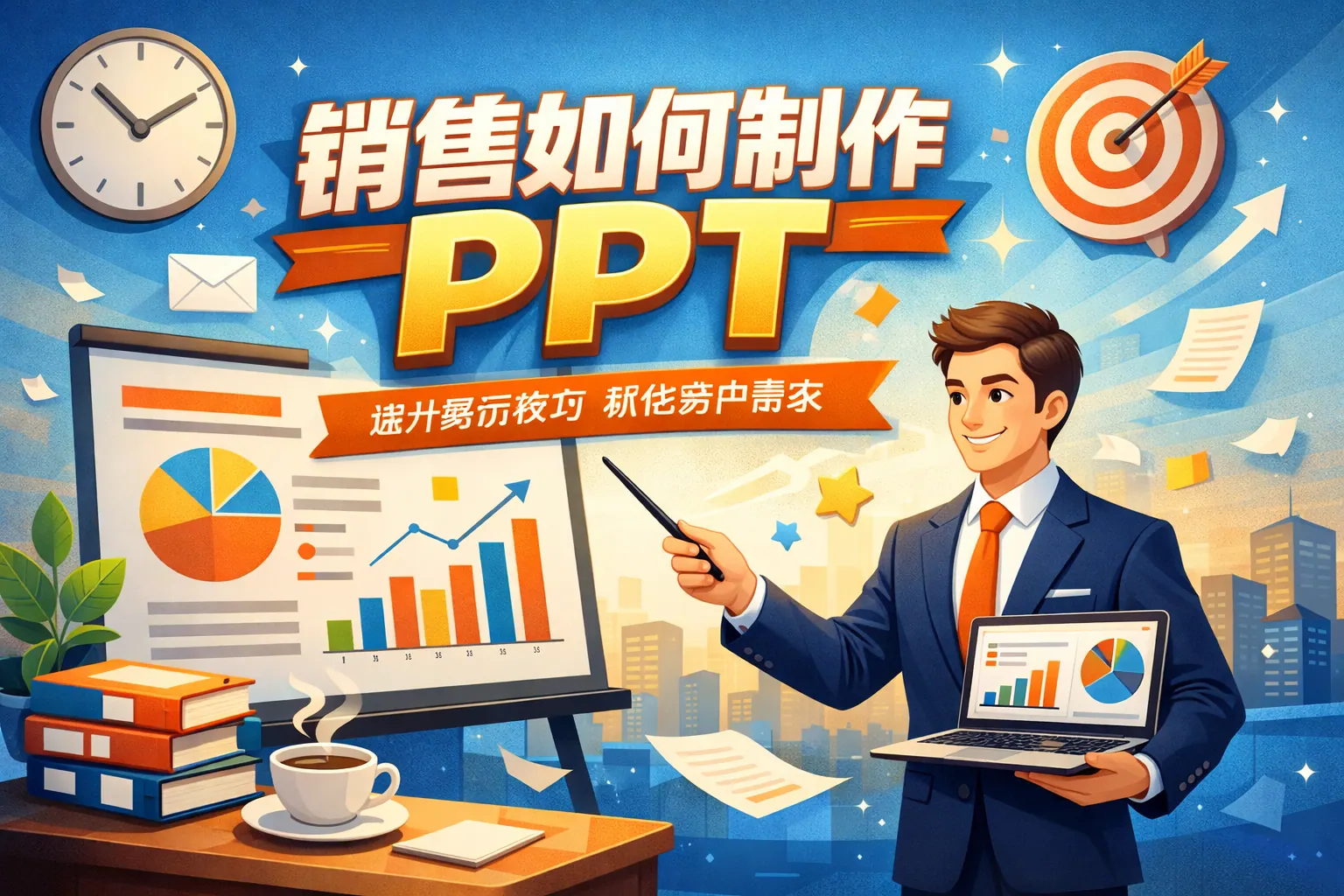 销售如何制作ppt