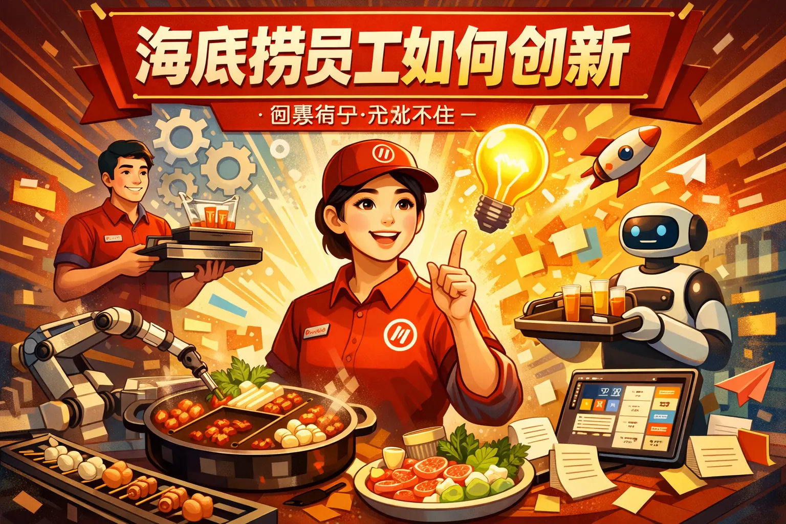 海底捞员工如何创新