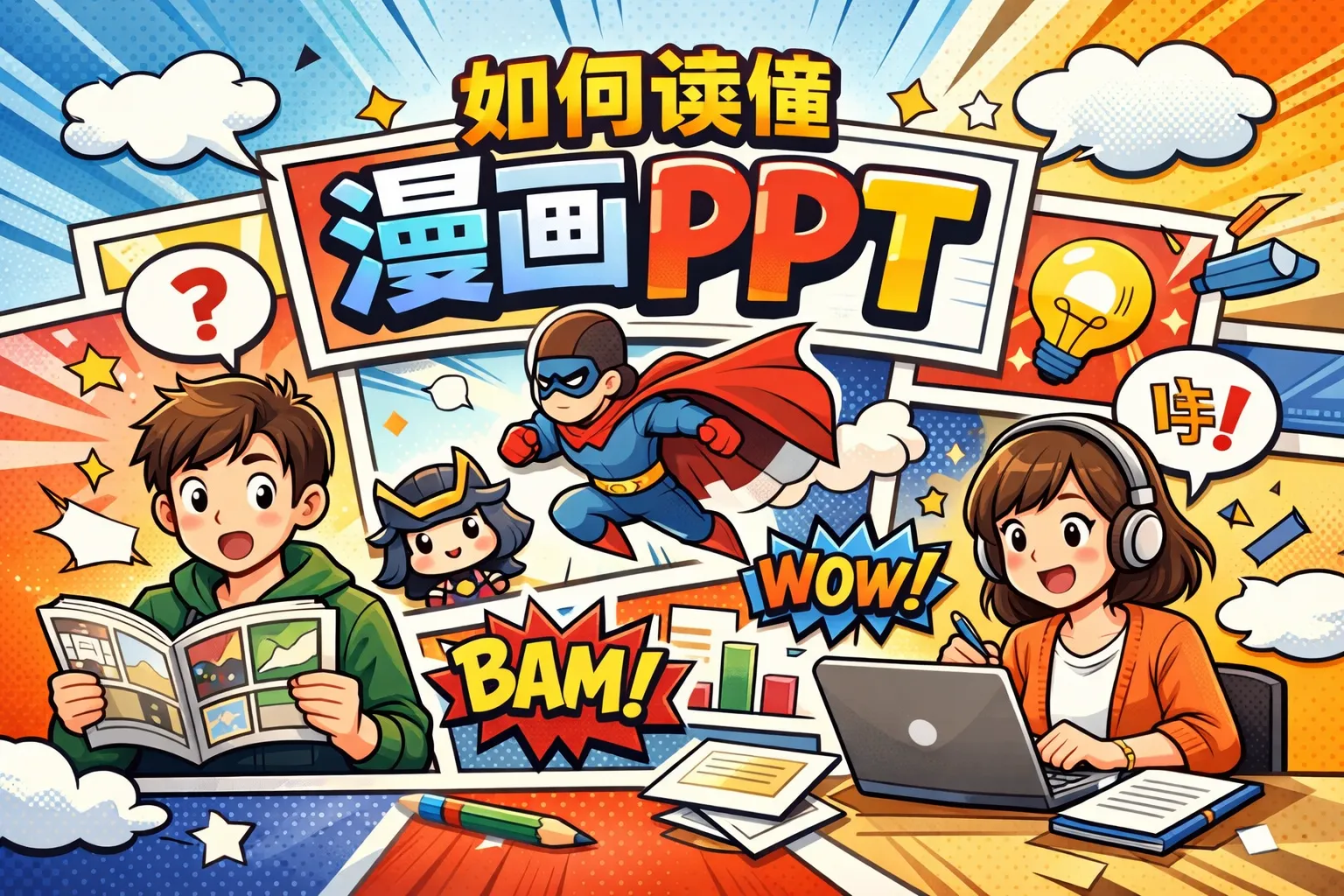 如何读懂漫画ppt