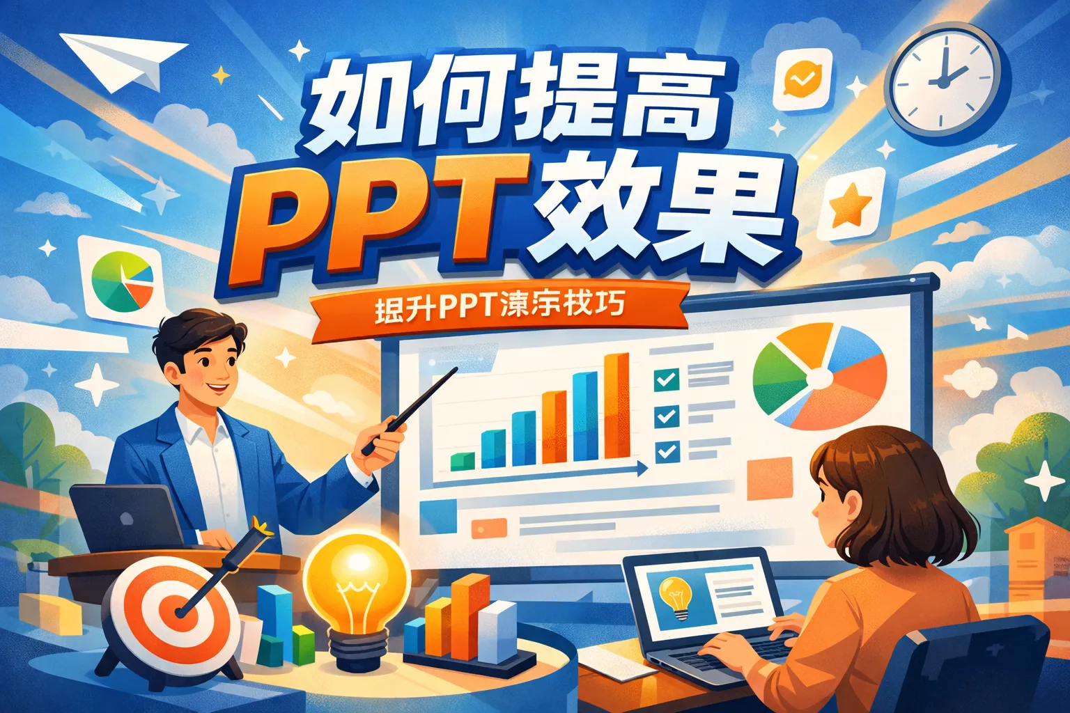 如何提高ppt效果