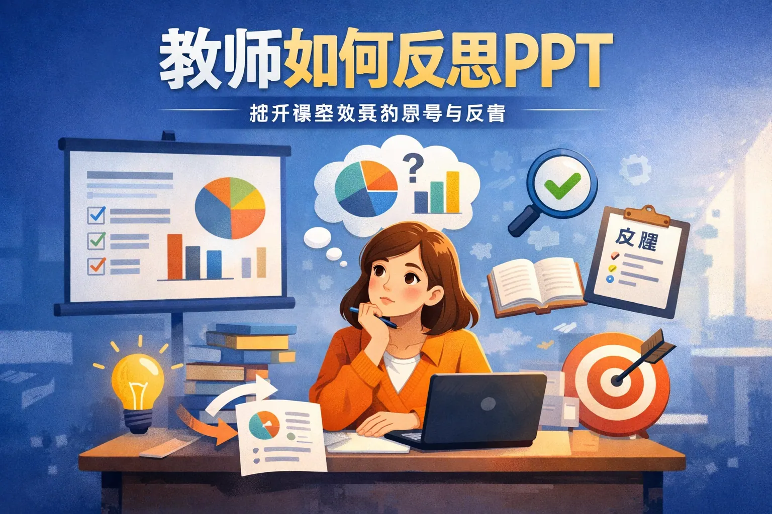 教师如何反思ppt
