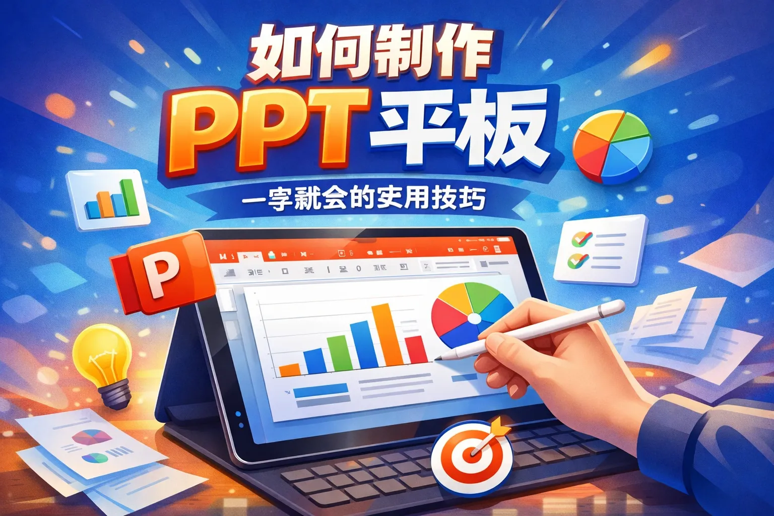 如何制作ppt平板