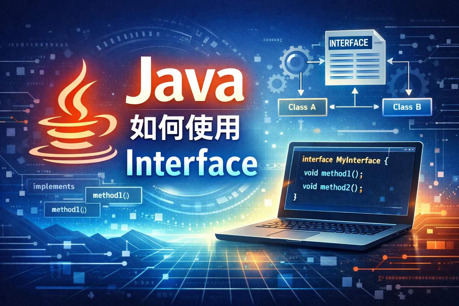 java 如何使用interface