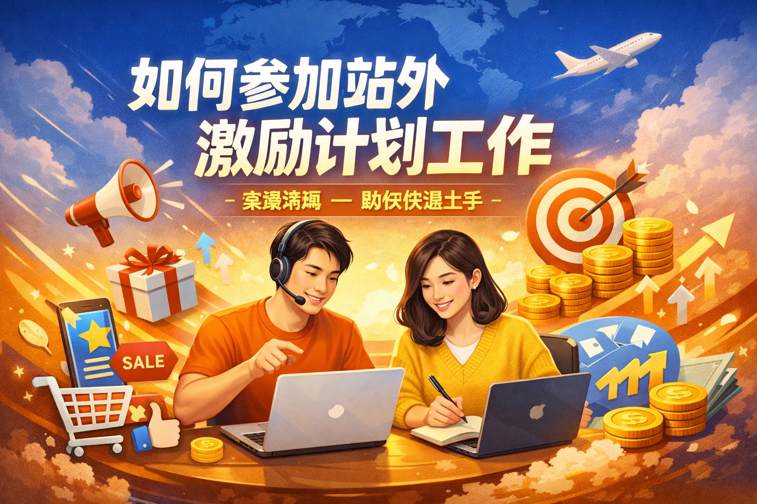 如何参加站外激励计划工作