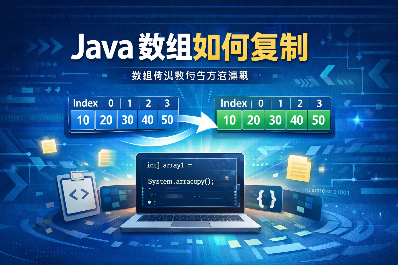 java数组如何复制