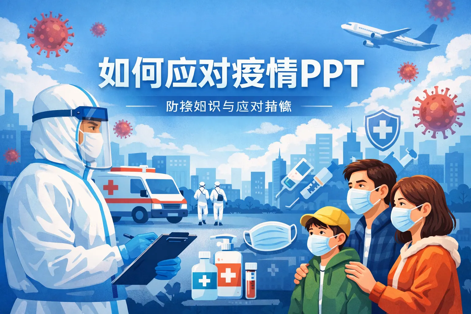 如何应对疫情ppt