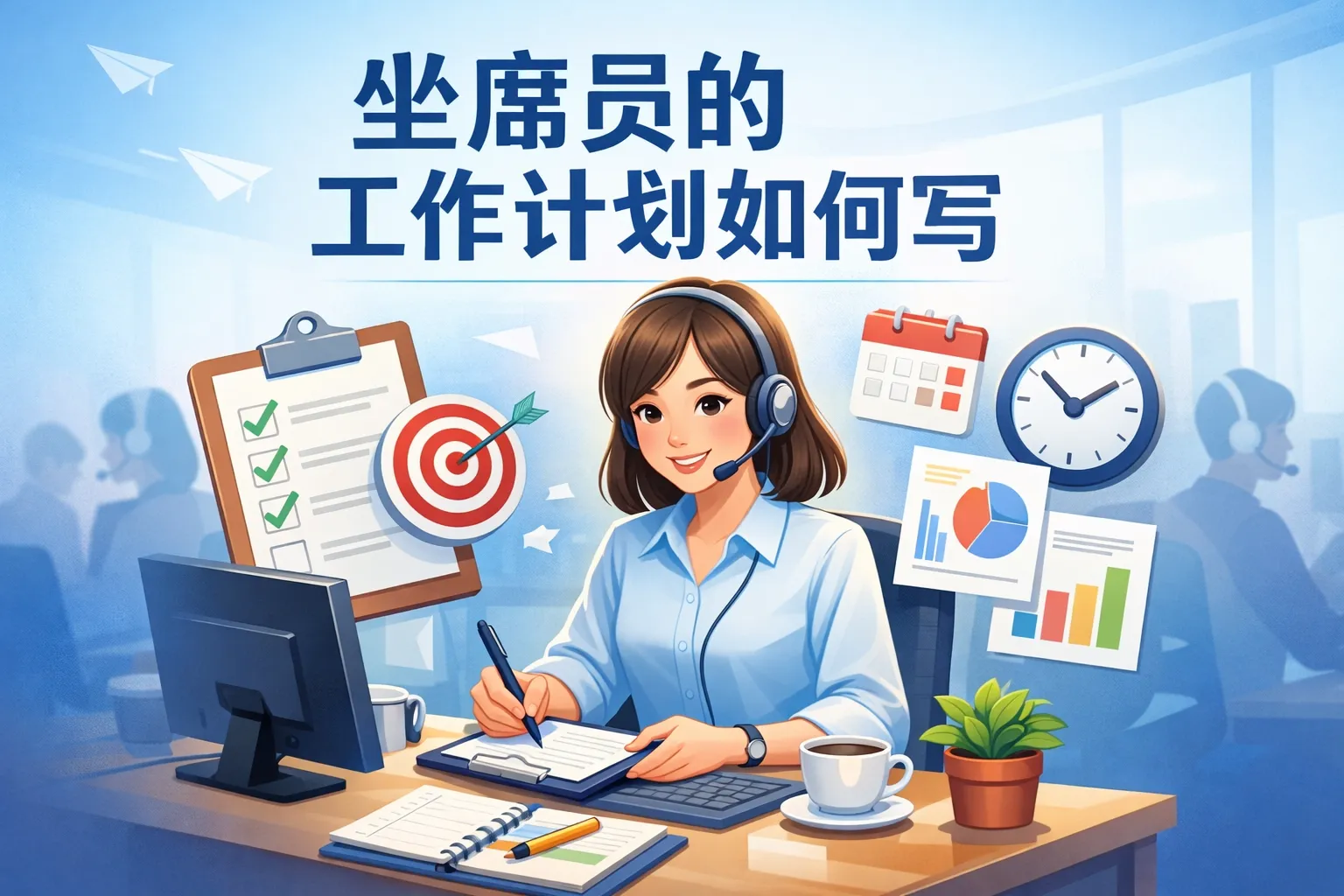 坐席员的工作计划如何写