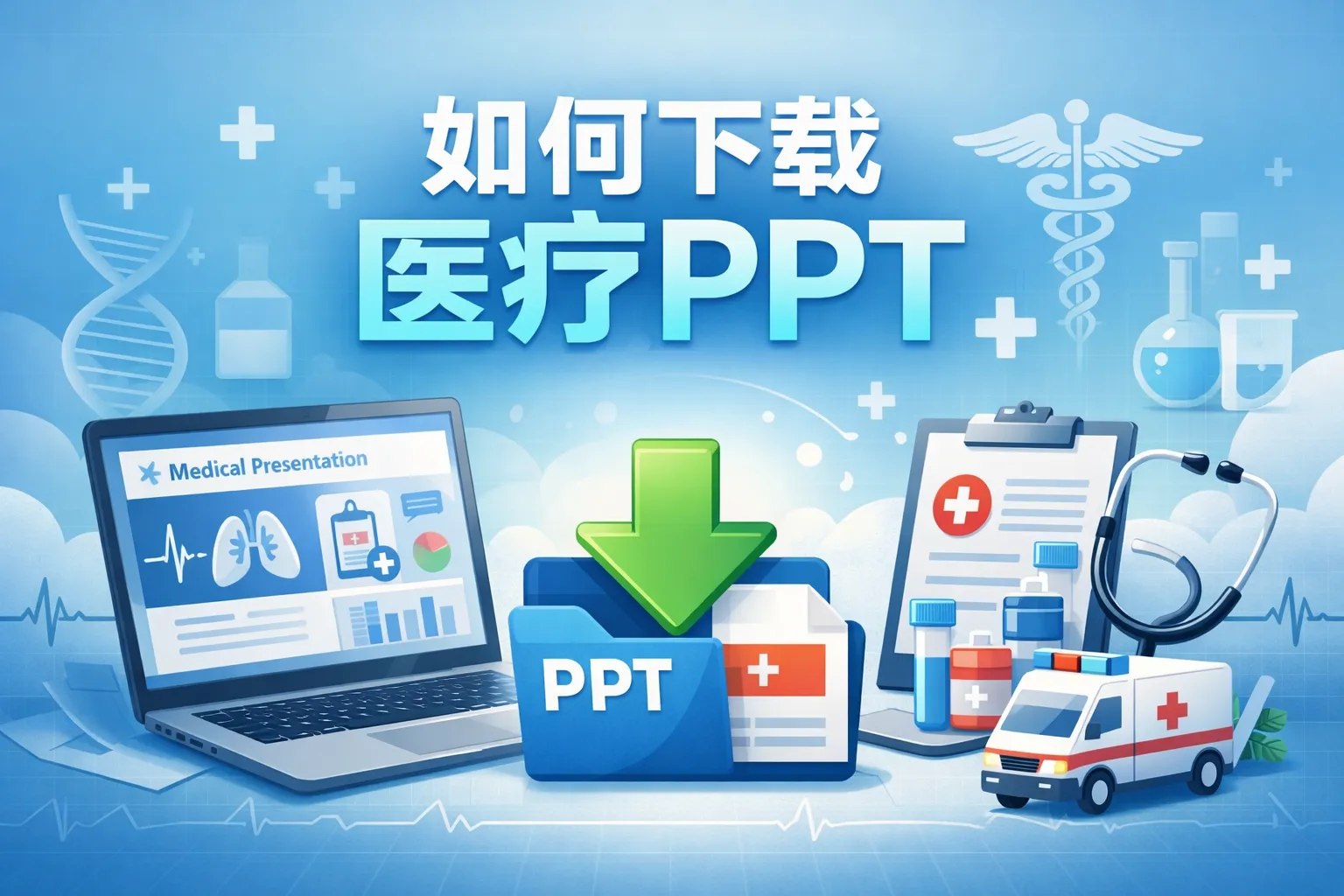 如何下载医疗ppt