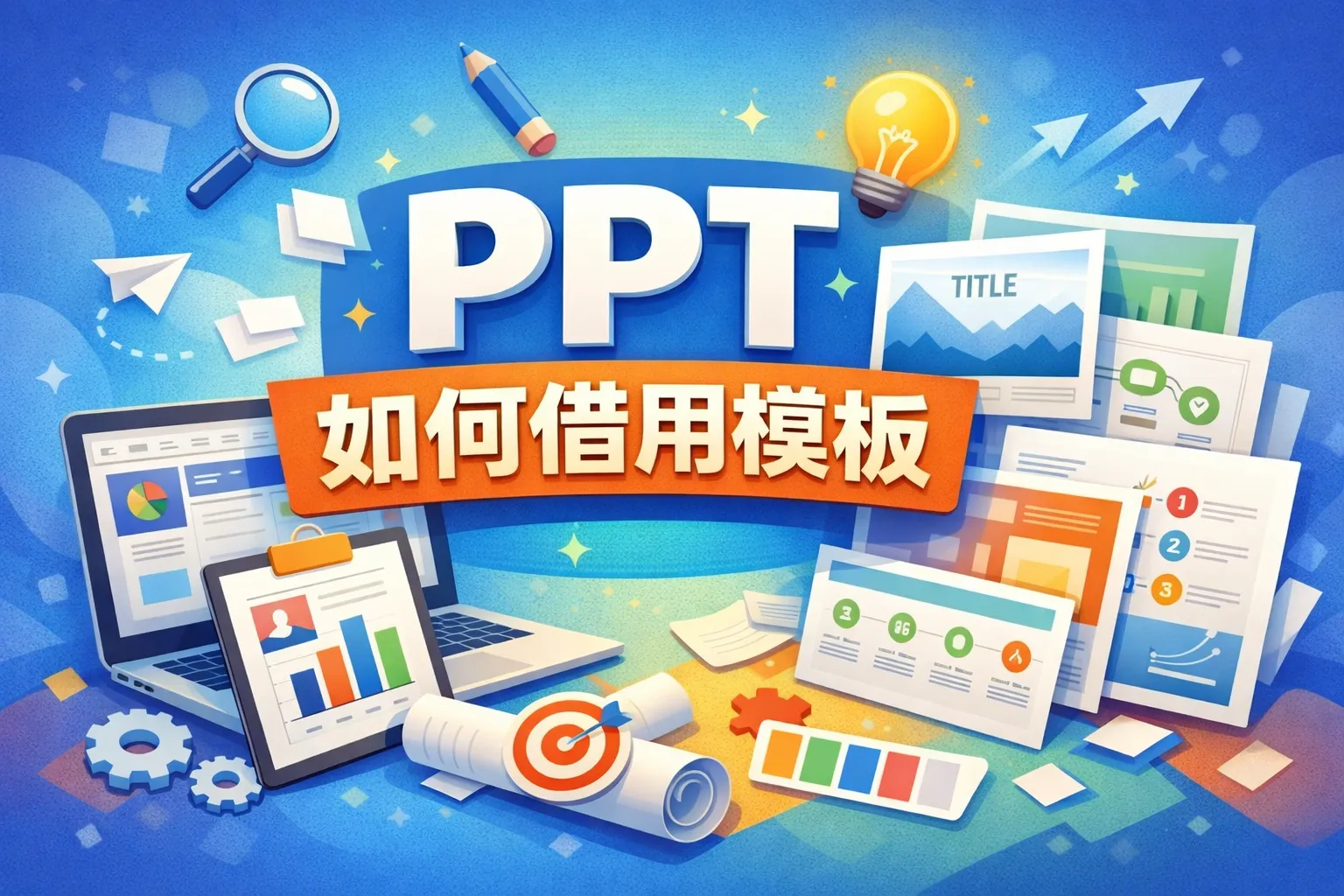 ppt如何借用模板