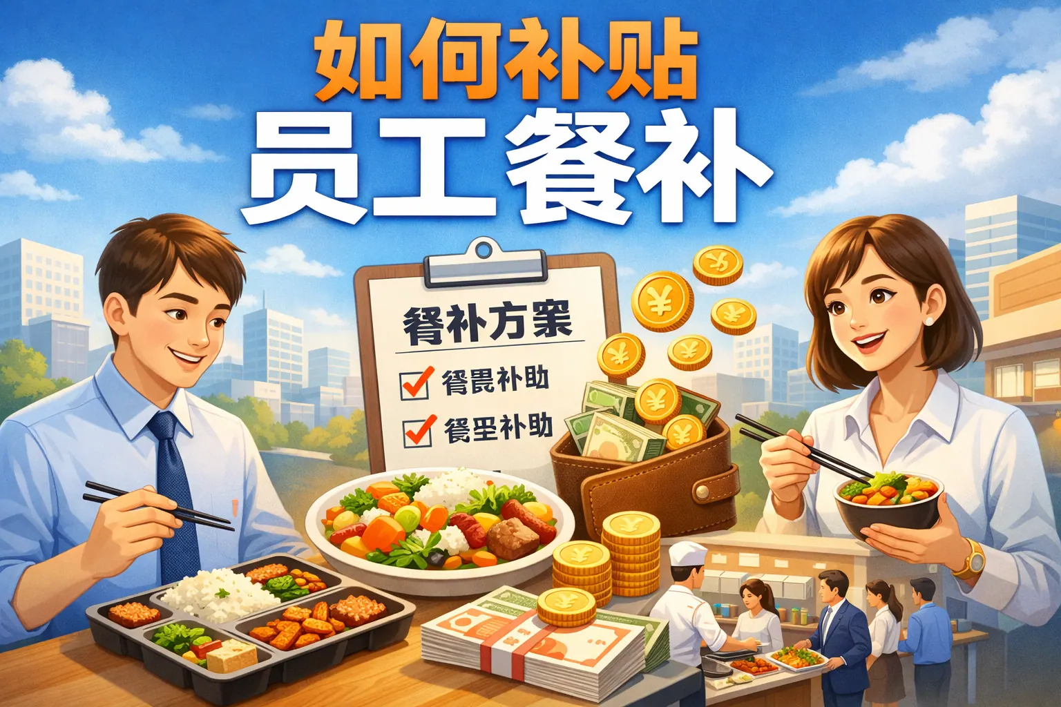 如何补贴员工餐补