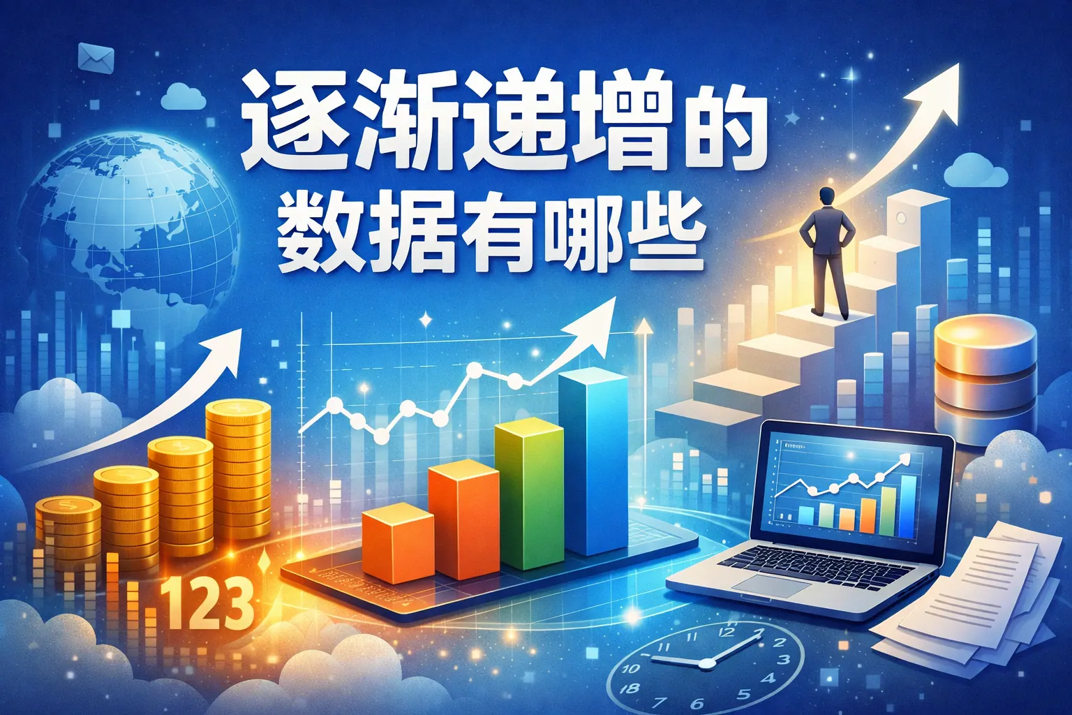 逐渐递增的数据有哪些