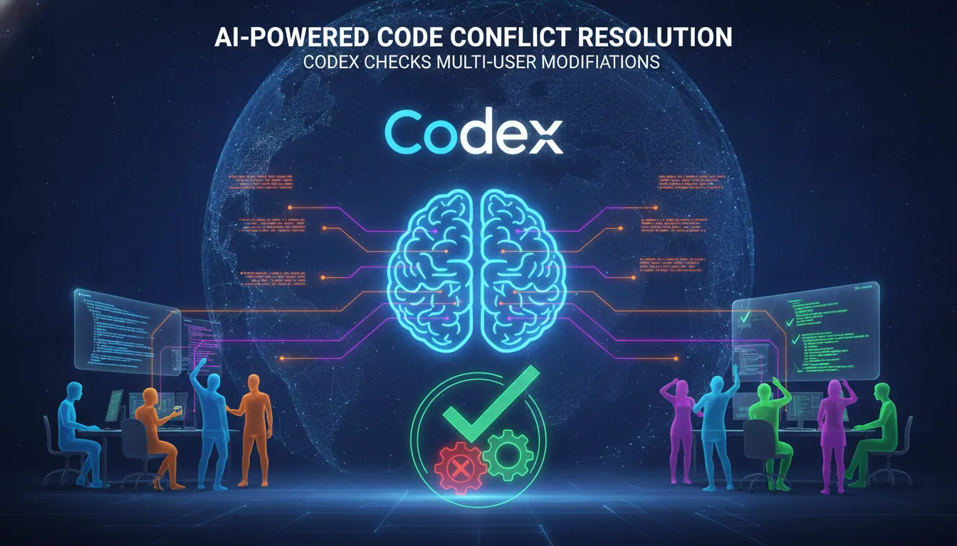 团队不会用AI怎么让Codex检查多人修改是否冲突