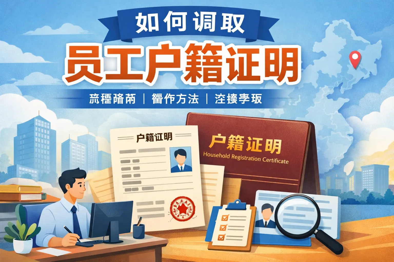 如何调取员工户籍证明