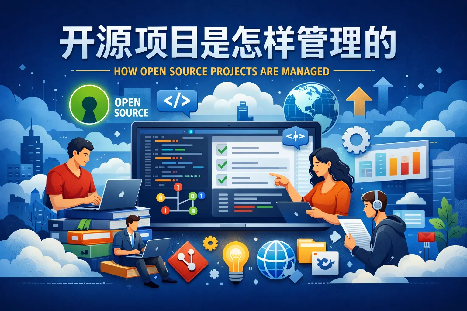 开源项目是怎样管理的