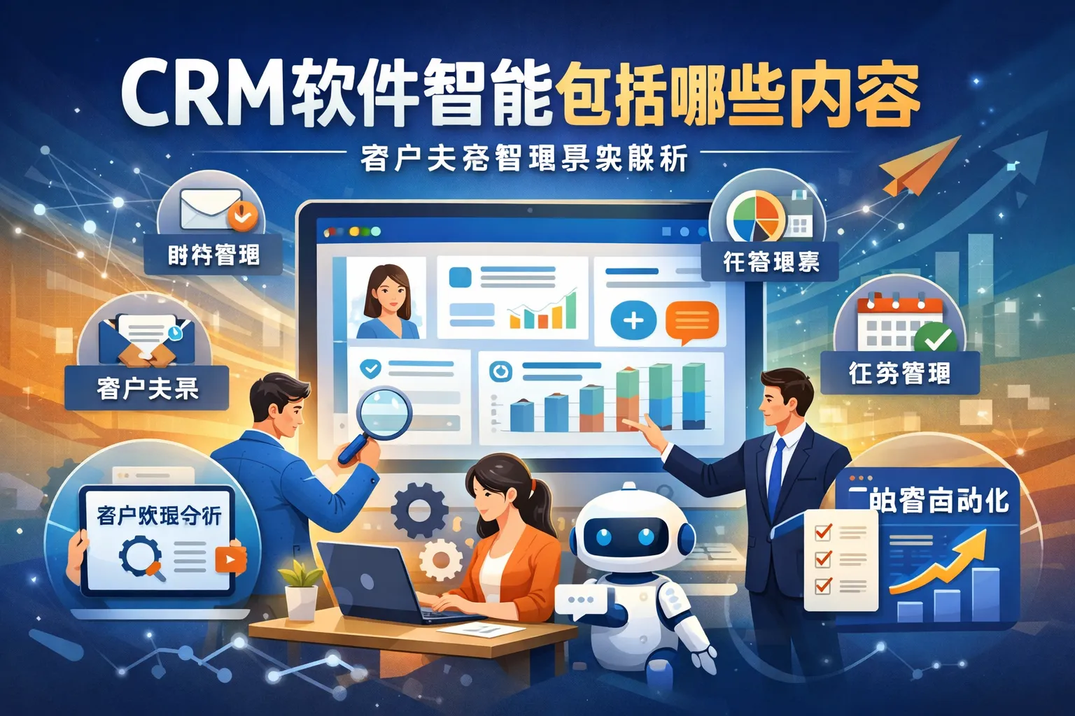 crm软件智能包括哪些内容
