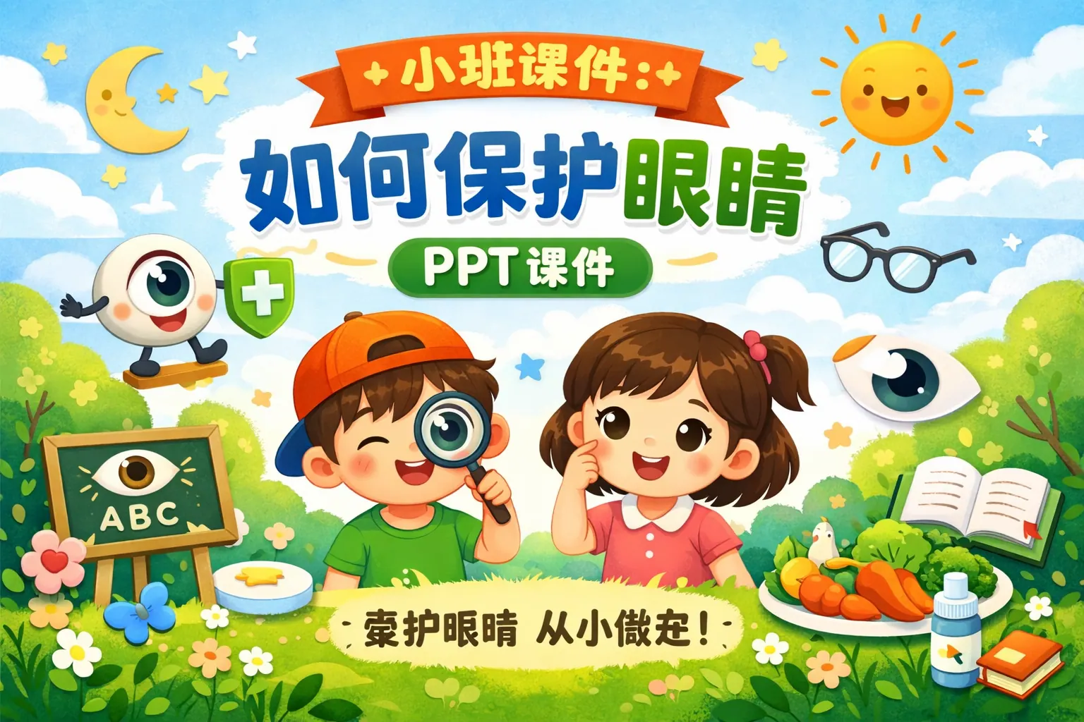 小班课件如何保护眼睛ppt课件