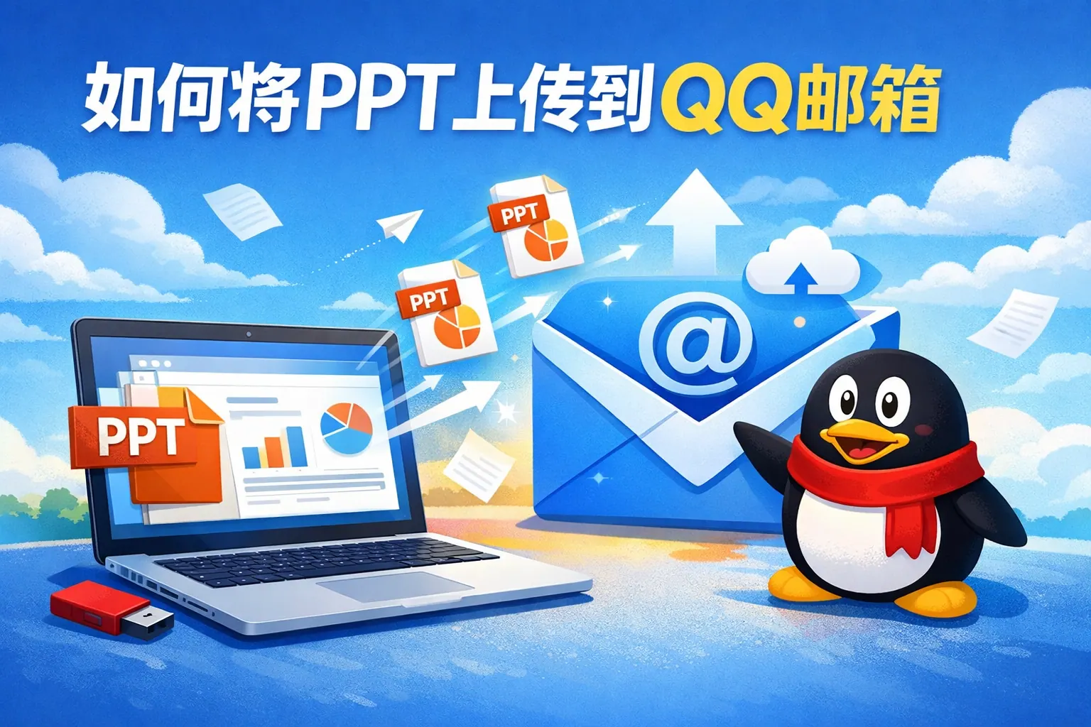 如何将ppt上传到qq邮箱