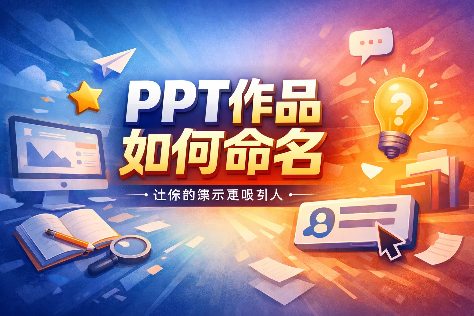 ppt作品如何命名