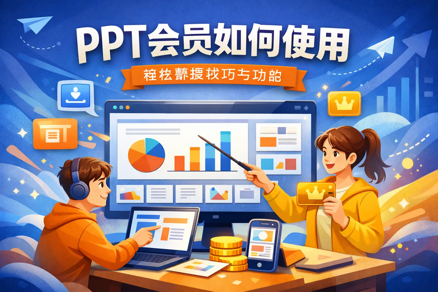 ppt会员如何使用