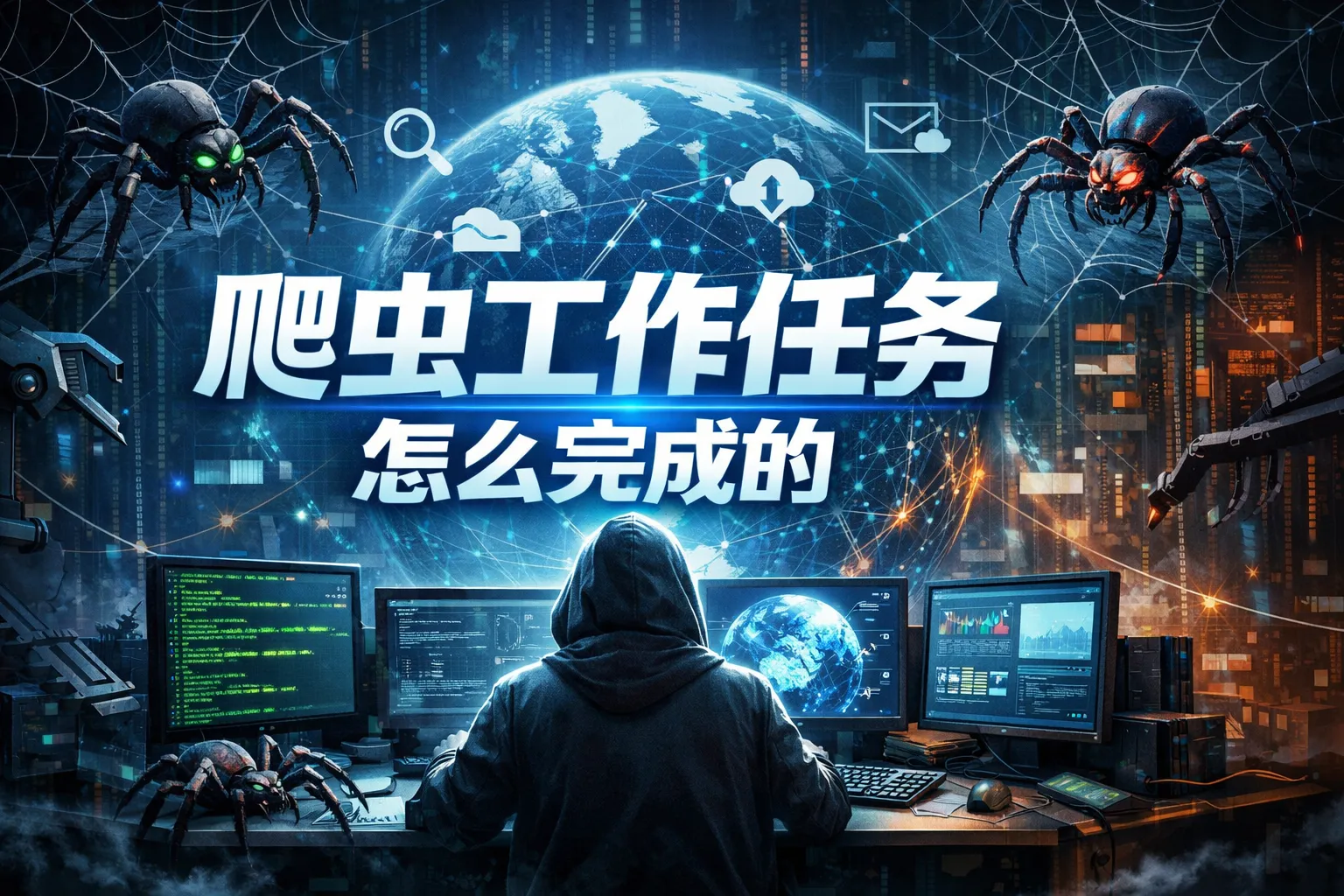 爬虫工作任务怎么完成的