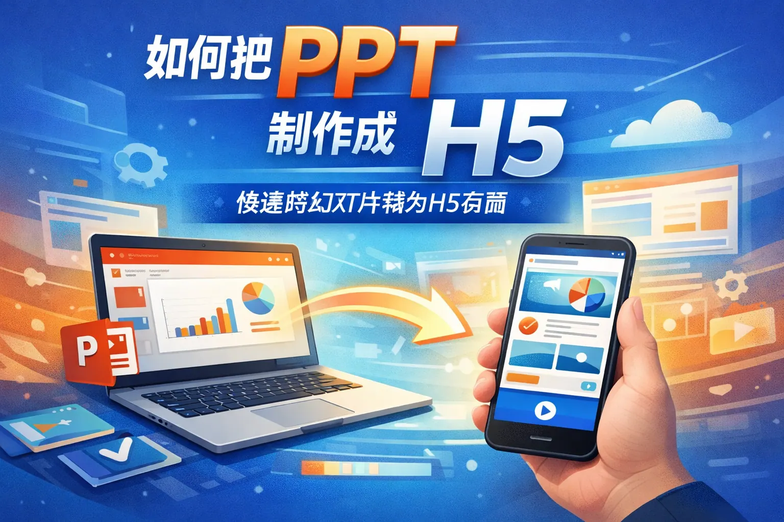 如何把ppt制作成h5
