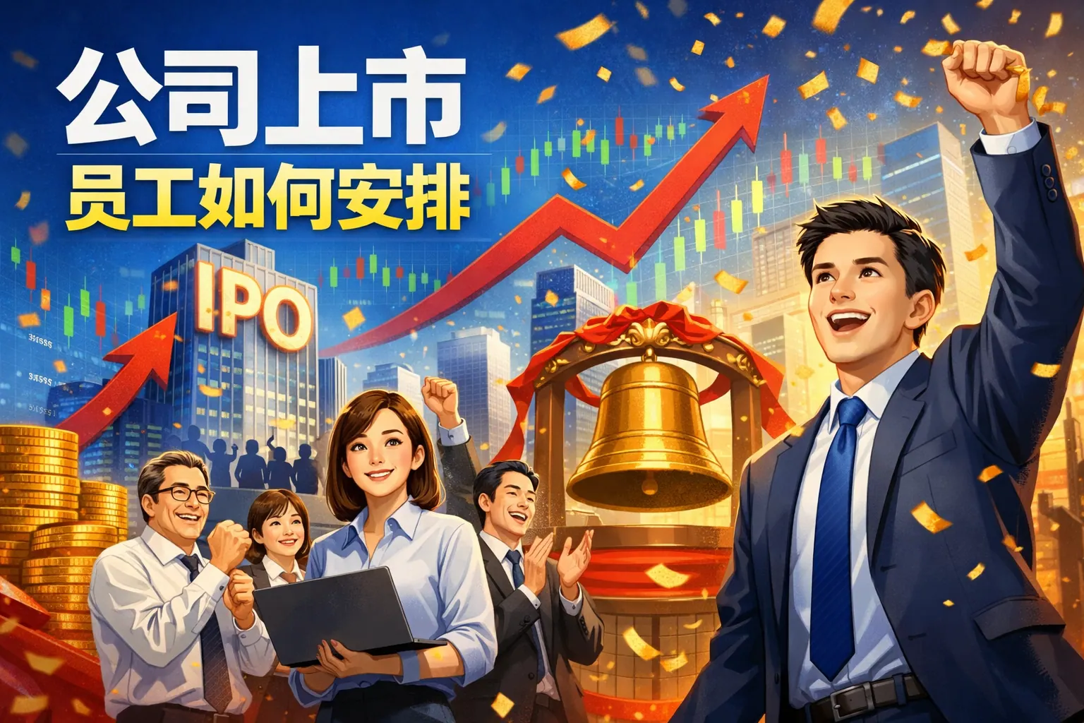 公司上市员工如何安排